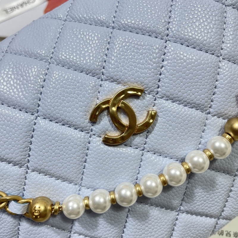 Ch**el top handle bags